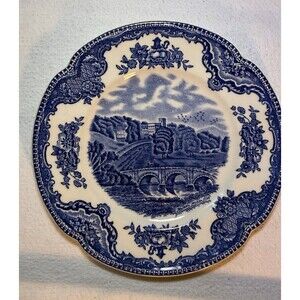 Johnson Brothers Old Britain Castles Haddon Hall Dessert Plate, 6 in England